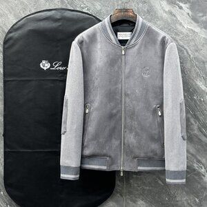 Brunello Cucinelli 2025 New Suede and Knit Down Jacket